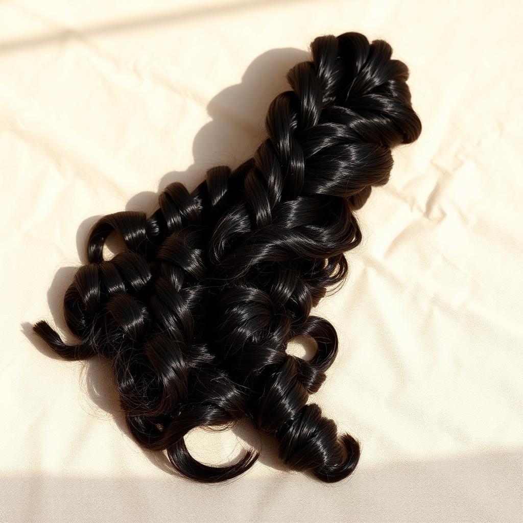 Boho Curl braiding hair bundle