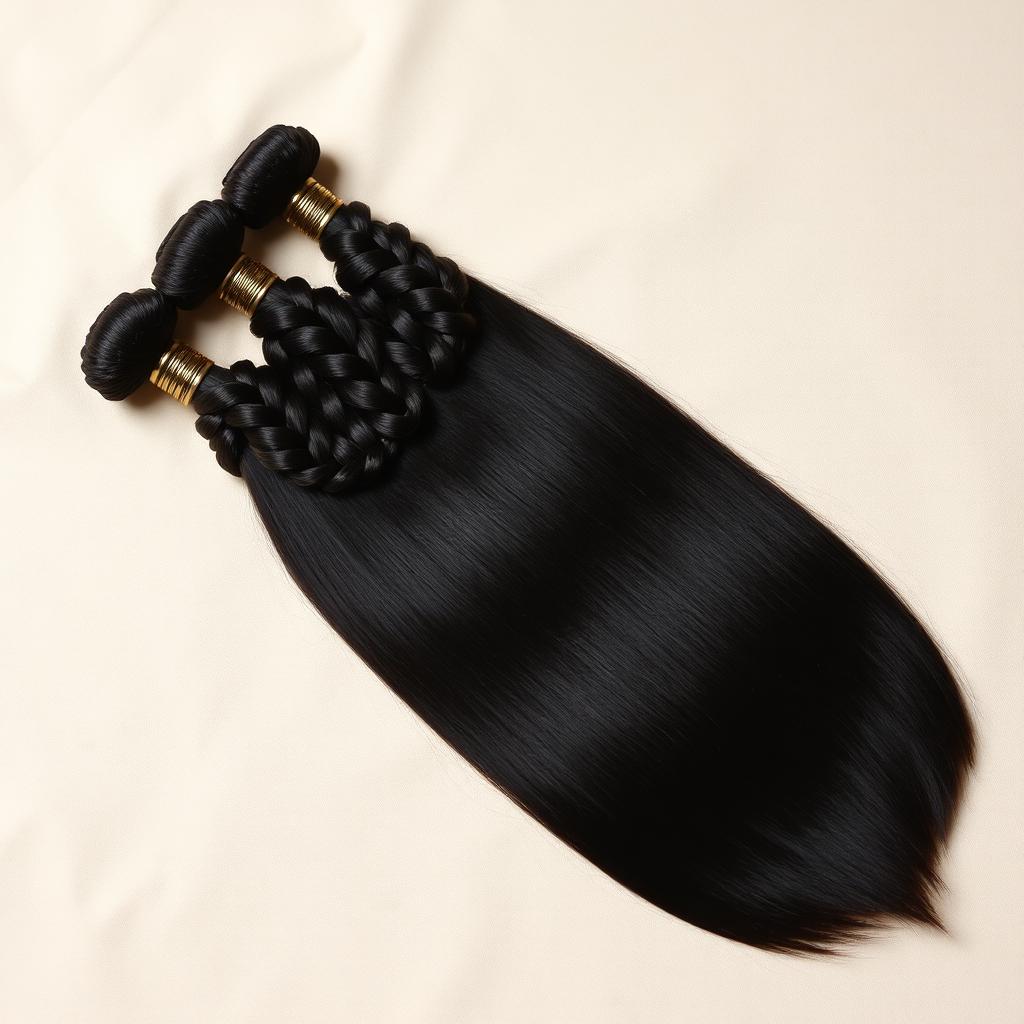 Pure Straight braiding hair bundle